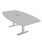 Skutchi Designs 45.25 in W, 84 in L, 29 in H, Engineered Wood Top, Grey HAR-BOT-46x84-T-ELEC-XD01 - alternate 1